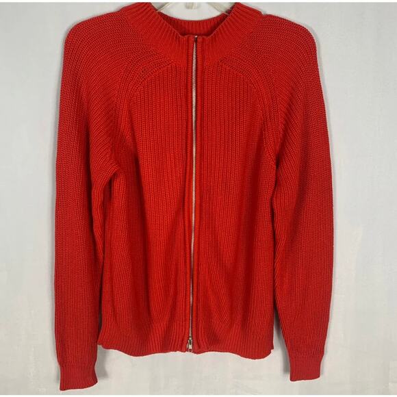 H&M Orange Cable Knit Sweater - Picture 6 of 9